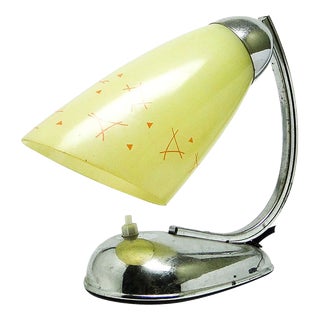 Space Age Night Lamp by J. Hurka for Napako, Czechoslovakia, 1960s For Sale