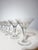 Crystal Champagne Coupes from Val Saint Lambert, Set of 8 For Sale - Image 6 of 6