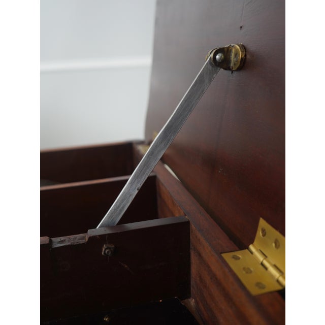 Wood Regina no.61 Desk Type Music Box For Sale - Image 7 of 18
