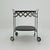 Antonio Citterio Black Gastone Dolly Trolley Bar Cart by Antonio Citterio and Oliver Low for Kartell For Sale - Image 4 of 11