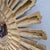 Syroco Mid 20th Century Modern Starburst Wall Clock in Antique Gold Finish For Sale - Image 11 of 18
