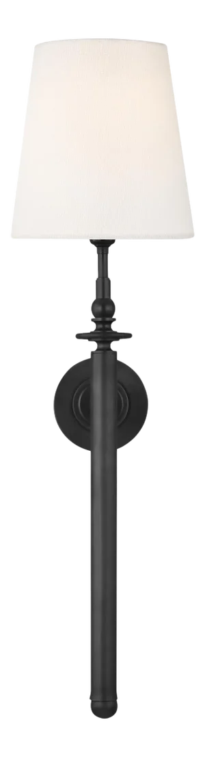 Thomas O'Brien by Visual Comfort Studio Capri Sconce, Black