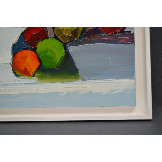 Michel Petiot, known as Micha (1939–2020) "The Fruits" (1989) Canvas, signed, titled, and dated on the reverse....