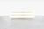 Mid-Century Modern Vintage Italian Postmodern White Lacquer and Brass Dresser, 1980s For Sale - Image 3 of 11