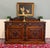 Traditional Antique Renaissance Revival French Server Sideboard Buffet Cabinet Oak 19c For Sale - Image 3 of 18