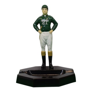 The "21" Club Green Jockey Ashtray (New W/ Box For Sale