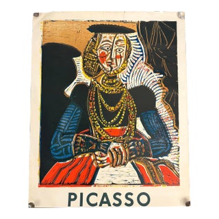 Picasso Portrait of a Woman Lithograph For Sale