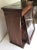Mahogany Hanging Bubble Glass Sliding Door Cupboard For Sale In Chicago - Image 6 of 13