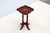 Vintage Traditional Colonial Revival Small Accent Table in Cherry and Rubberwood For Sale In New York - Image 6 of 15