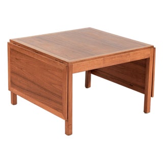 Mid Century Danish Extendable Teak Wood Coffee Table No. 5362 by Borge Mogensen For Sale