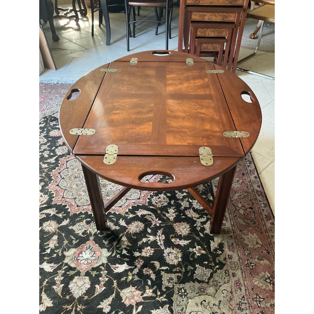 Brown Vintage Butlers Coffee Table For Sale - Image 8 of 12