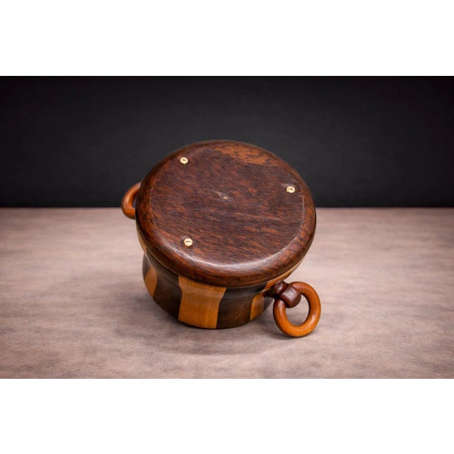 1960s Ice Bucket in Imbuia and Brazilian Hardwood, Unknown - Lot 179 For Sale - Image 9 of 10