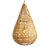 Rattan Basket Tear Drop Lantern For Sale
