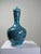 Boho Chic Vintage Vase in Painted Turquoise, 1950s For Sale - Image 3 of 17