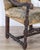 Wood 17th-Century French Baroque Walnut Spool Armchair with Petit Point Tapestry For Sale - Image 7 of 15