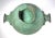 Early 20th Century Marie Zimmermann Large Centerpiece Bowl With Encrusted Verdigris Patina For Sale - Image 5 of 10