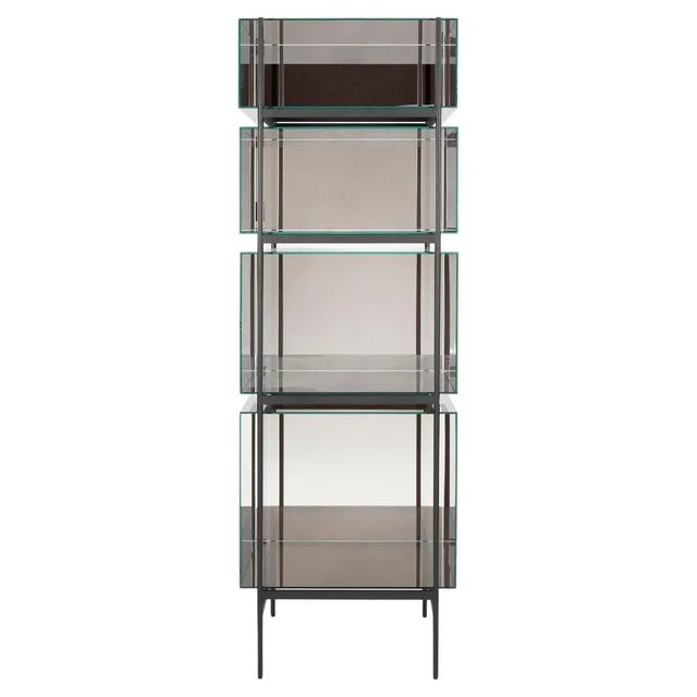 Lyn High Mirror Black Cabinet by Pulpo For Sale - Image 11 of 11