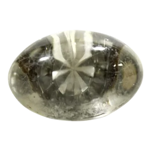 Vintage Mercury Dot 2.5 In. Glass Oval Drawer Cabinet Knob