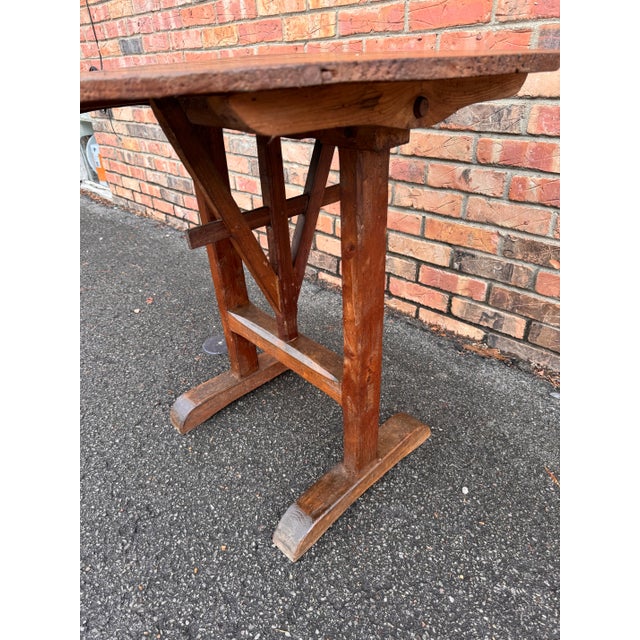 French 19th Century French Wine Table For Sale - Image 3 of 9