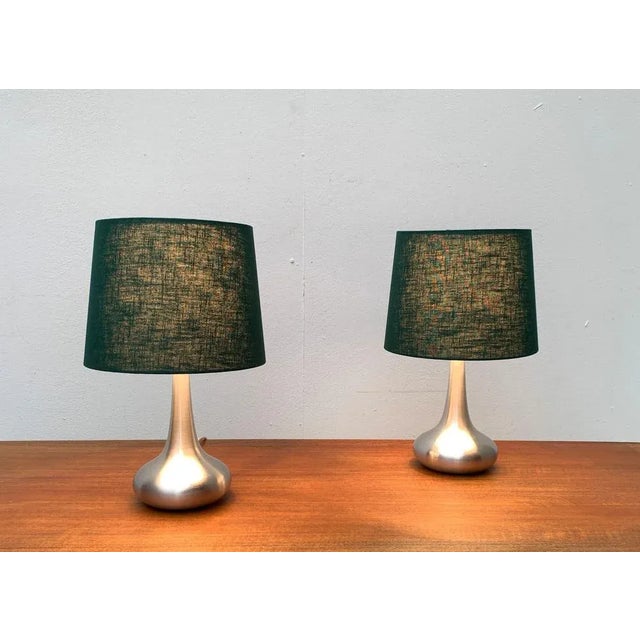 Two Orient table lights from the Danish manufacturer Fog & Morup according to a design by Jo Hammerborg from the early...