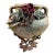 Rare Shino-Style Ceramic Vase on Angel Stand For Sale