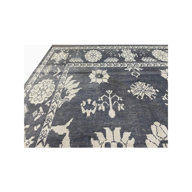 10x14 Turkish Oushak Area Rug - 111115 For Sale - Image 12 of 13