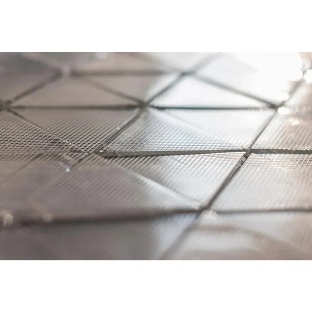 Serapè White Handmade Murano Glass by Matteo Silverio For Sale - Image 4 of 5