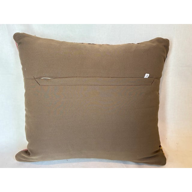 Textile Vintage Kilim Pillow - Assorted Design For Sale - Image 7 of 7