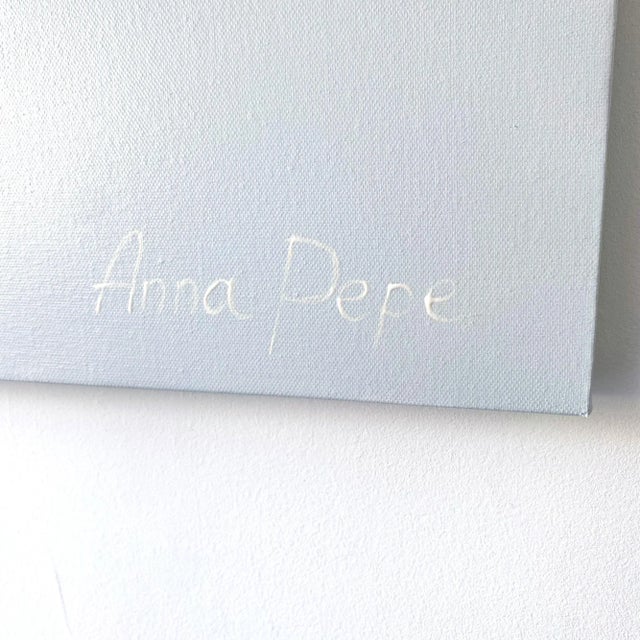 Contemporary Abstract Acrylic on Canvas Painting "Female" by Anna Pepe For Sale - Image 3 of 8