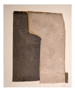 Edoardo Menini, Abstract Composition, 1955, Mixed Media on Canvas