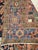 Antique Persian Heriz Carpet Handmade Wool Oriental Rug, Rust, Navy, Light Blue For Sale - Image 14 of 18
