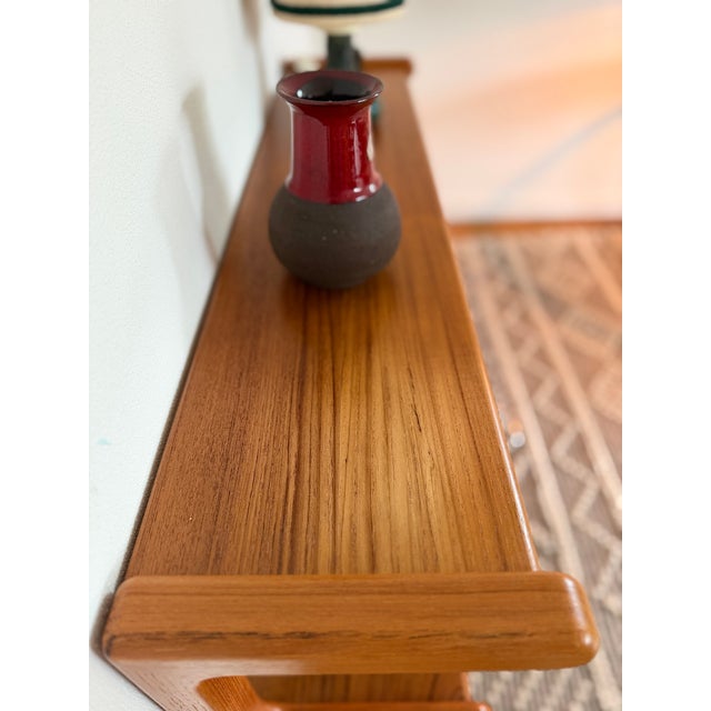 Teak Wall Shelf from Dyrlund, Denmark, 1960s For Sale - Image 13 of 15