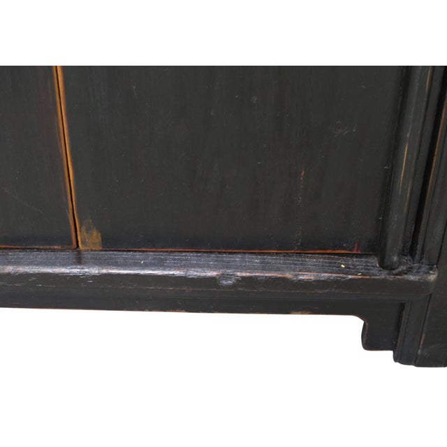 Wood Monumental 18th-Century Chinese Sideboard in Black, Circa 1766 For Sale - Image 7 of 10
