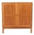 Mahogany Cabinet Module with Brass Handles by Christian Hvidt for Søborg Møbelfabrik, 1960s For Sale