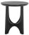 Sasha Wood Accent Table - Black For Sale - Image 9 of 9