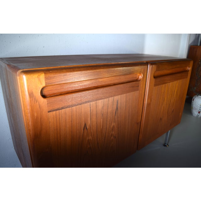 Vintage Danish Teak Sideboard, 1970s For Sale - Image 9 of 11