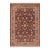 Beautiful 1990's Pak-Persian Red/Taupe Wool Rug - 6'2'' X 9'1'' For Sale