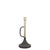 2020s Metal Trumpet Taper Candle Holder (Set of 2) For Sale - Image 5 of 5