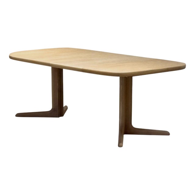 Danish Double Extending Oak Dining Table from Skovby, 1960s For Sale