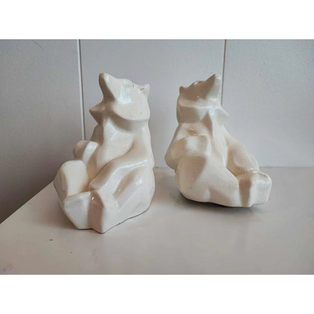 Art Deco Porcelain Teddy Bear, 1920s For Sale - Image 9 of 9