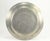 An impressive early pewter plate or charger Single cast reed, normal width rim Nicely marked at the bottom with two...