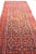 Boho Chic Vintage Fruit Punch, Charcoal & Indigo Runner Rug , 4.2 x 13.4 For Sale - Image 3 of 11