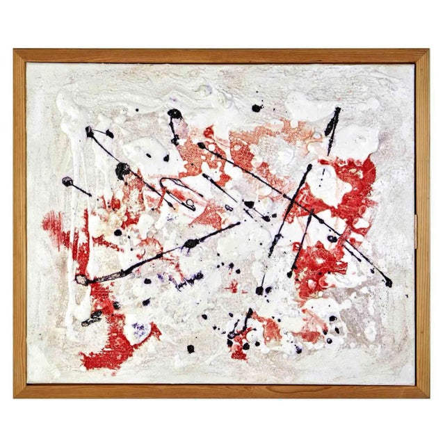 Frida & Raul, Snow of Planet, Original Acrylic Painting, 2022 For Sale