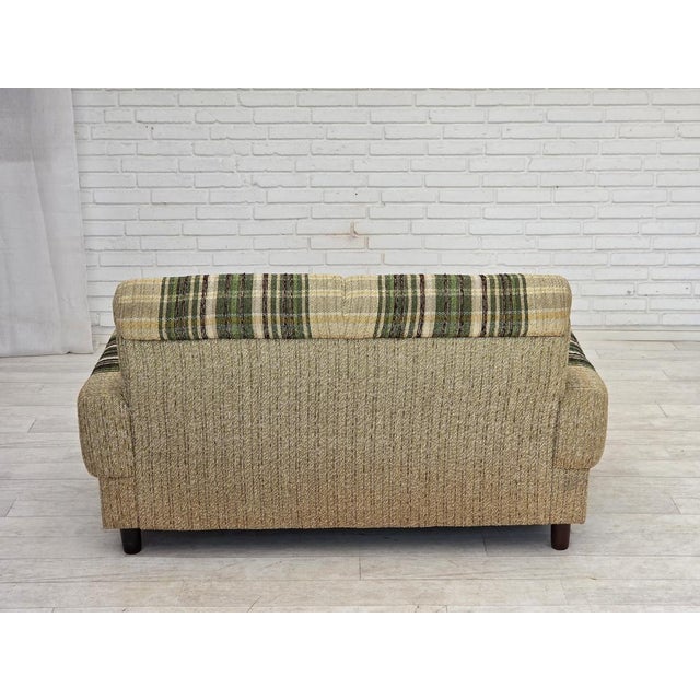 Danish 2-Seater Sofa in Furniture Wool by Nisbo Horsens, 1980s For Sale - Image 11 of 16