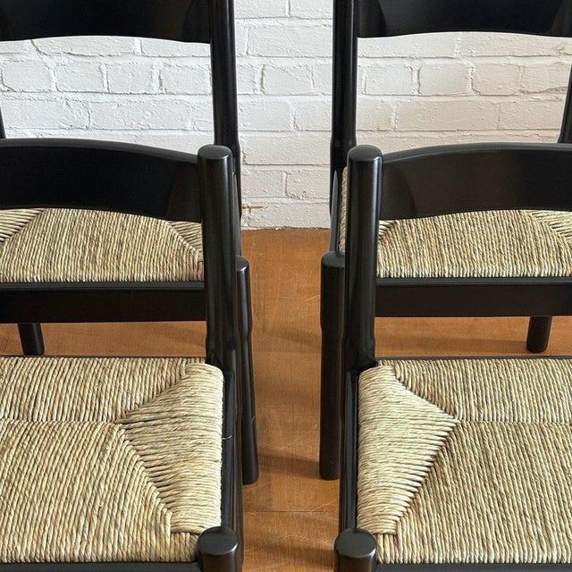 Carimate Chairs by Vico Magistretti for Habitat, Set of 4 For Sale - Image 10 of 11