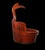 Buddhist Asian Bird Effigy Wood Bucket Tub Basin Japanese Crane Late 19th Century For Sale - Image 9 of 9