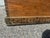 American Antique Late 19th Century Pine Tool Chest / Strong Box With Hand-Cut Dovetails & Iron Hardware For Sale - Image 3 of 12