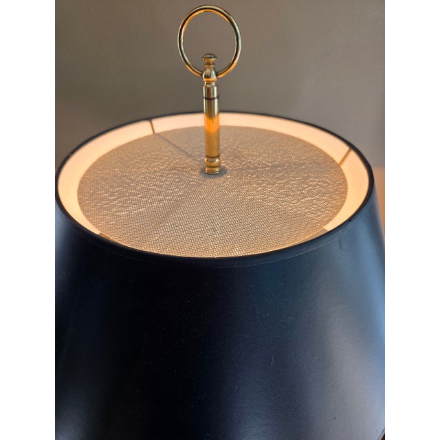 Metal Vintage Frederick Cooper Bouillotte Candlestick Lamp For Sale - Image 7 of 14