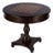 Fredrik 34 in. W Round Wood Pedestal Base Game table, Cherry For Sale