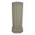 Maitland Smith Leather Wrapped Column Pedestal For Sale